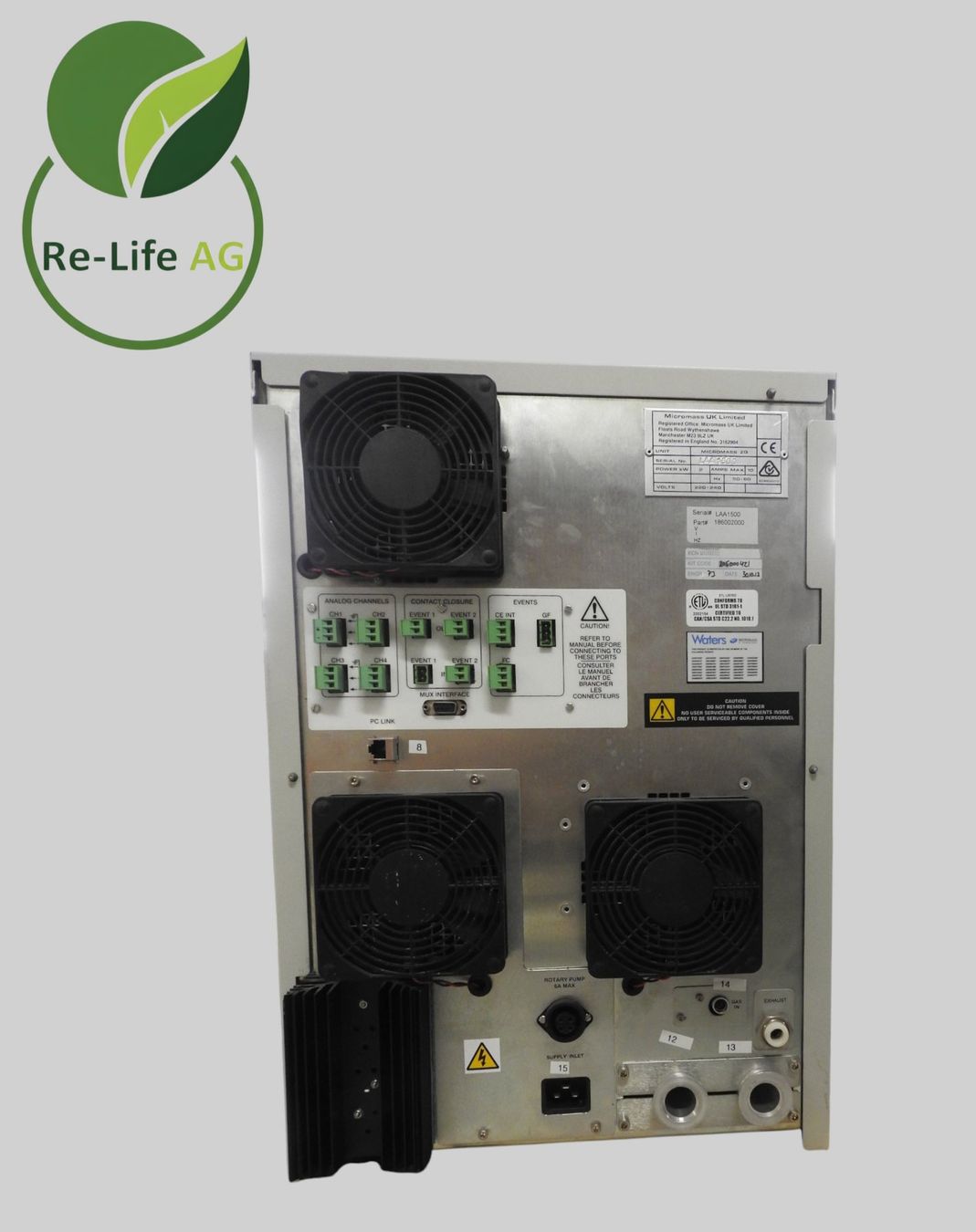 Tutte le macchine: Waters | Micromass ZQ | Mass Spectrometer | Powers on – Usato da Reinach BL venduto da Re-LifeAG_Labor 4