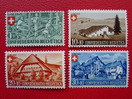 1945, B26-B29 (Pro Patria), Serie postfrisch **