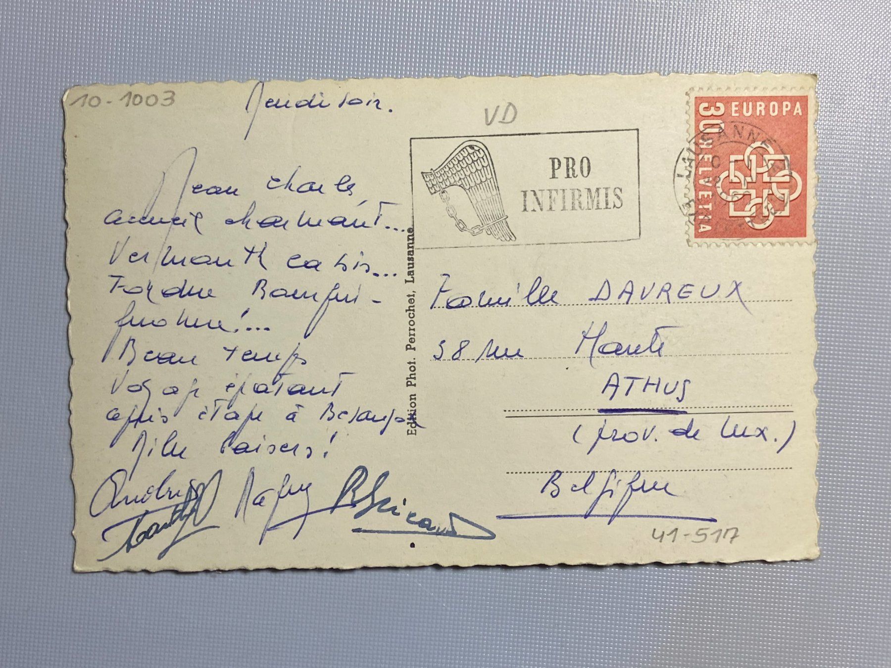 Ansichtskarten: Lausanne-Ouchy – Gebraucht aus Steg VS von danwer74 1