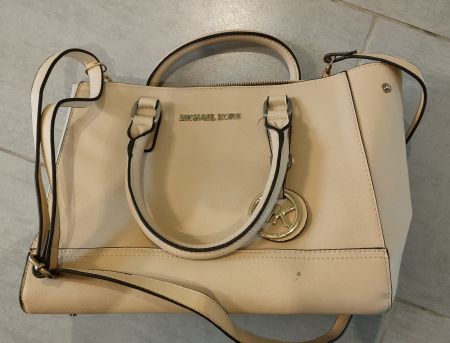 Michael Kors Handtasche beige