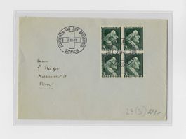 Schweiz PJ 1941 Tag der Briefmarke Zürich 7.12.41 Lavater