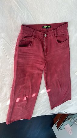 Cotton Red trousers  taglia S condizione media