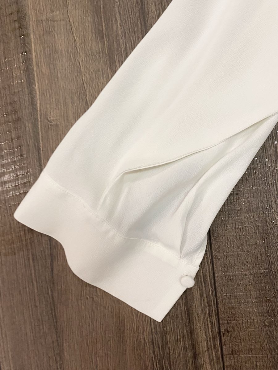 Luisa Cerano Camicette: Luisa Cerano Seidenbluse offwhite 42 neu – Nuovo (secondo la descrizione) da Büron venduto da Coerner 2