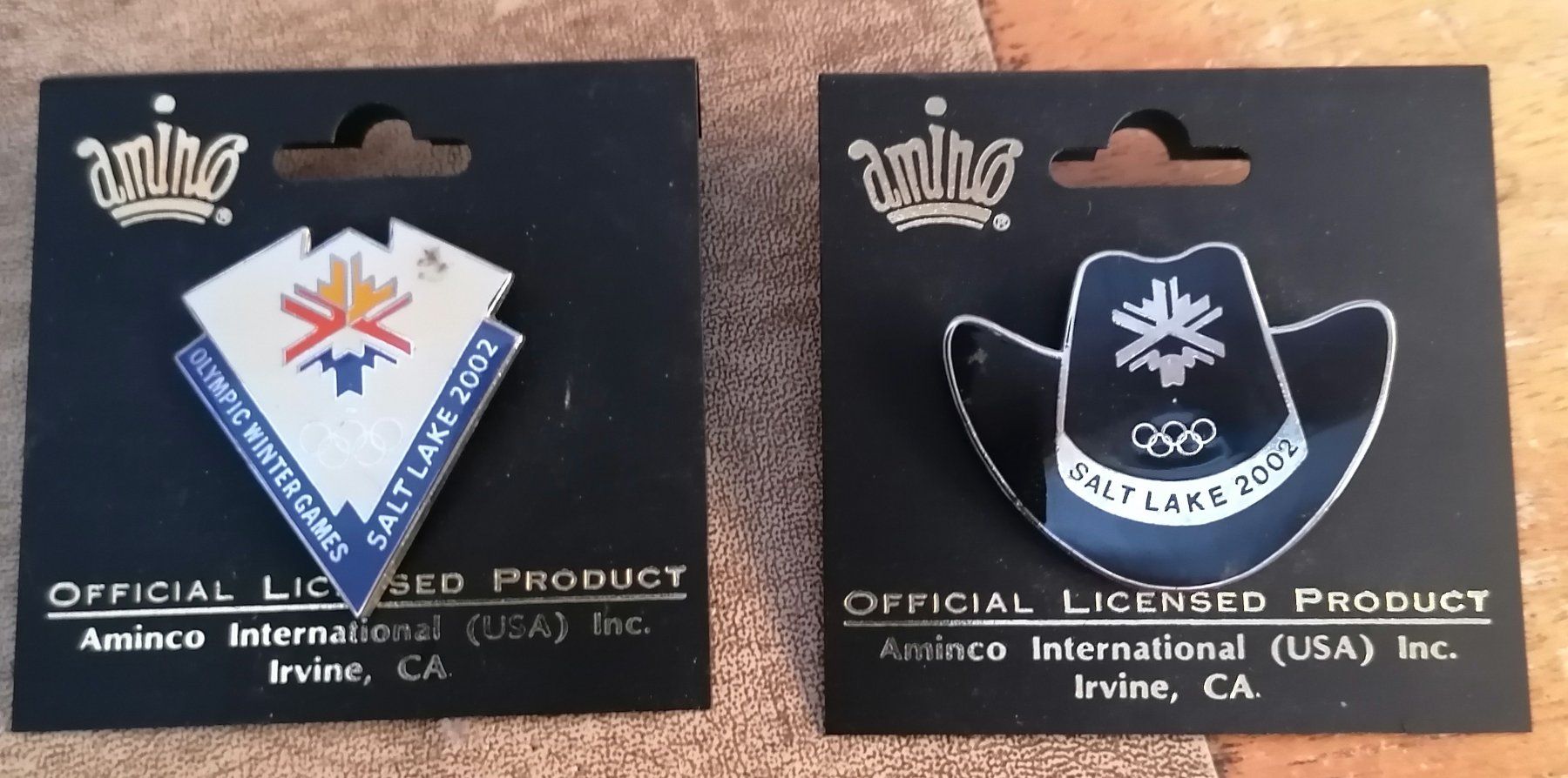 Plaquettes & Badges: Olympiade Salt Lake 2002 – D'occasion à Messen par renklever