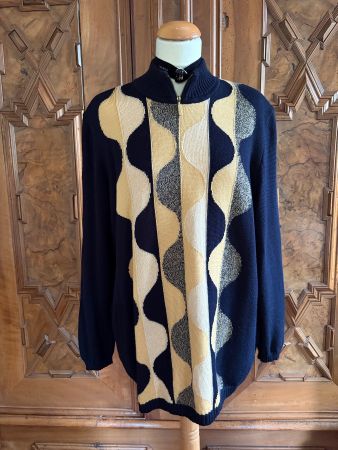 VINTAGE ARA Pullover Gr. 46 100 % REINE SCHURWOLLE