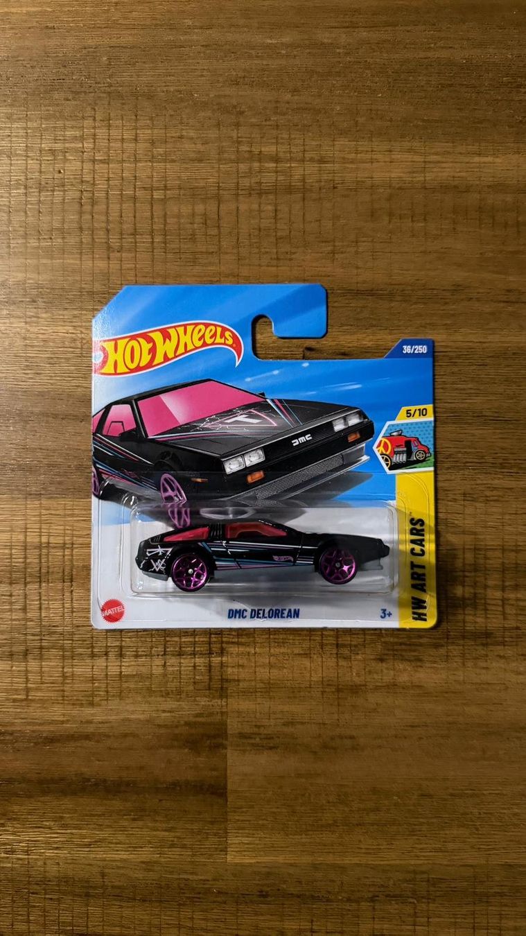 Hot Wheels Modellini d'auto: Hot Wheels DMC Delorean - 36/250 – Nuovo e nell'imballaggio originale da Opfikon venduto da andi_campi
