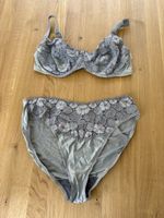 Dessous Set BH Hose Grau Grösse 3XL/4XL