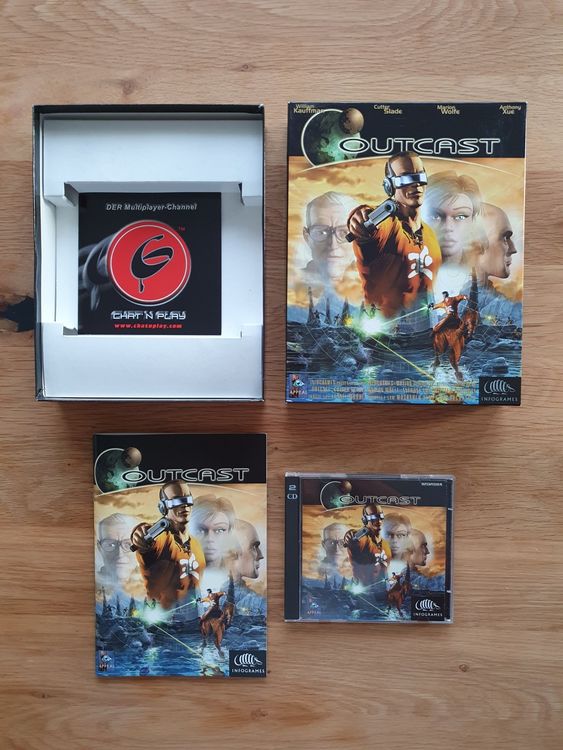 Fade To Black jeu PC Big Box francais complet cib ms-dos