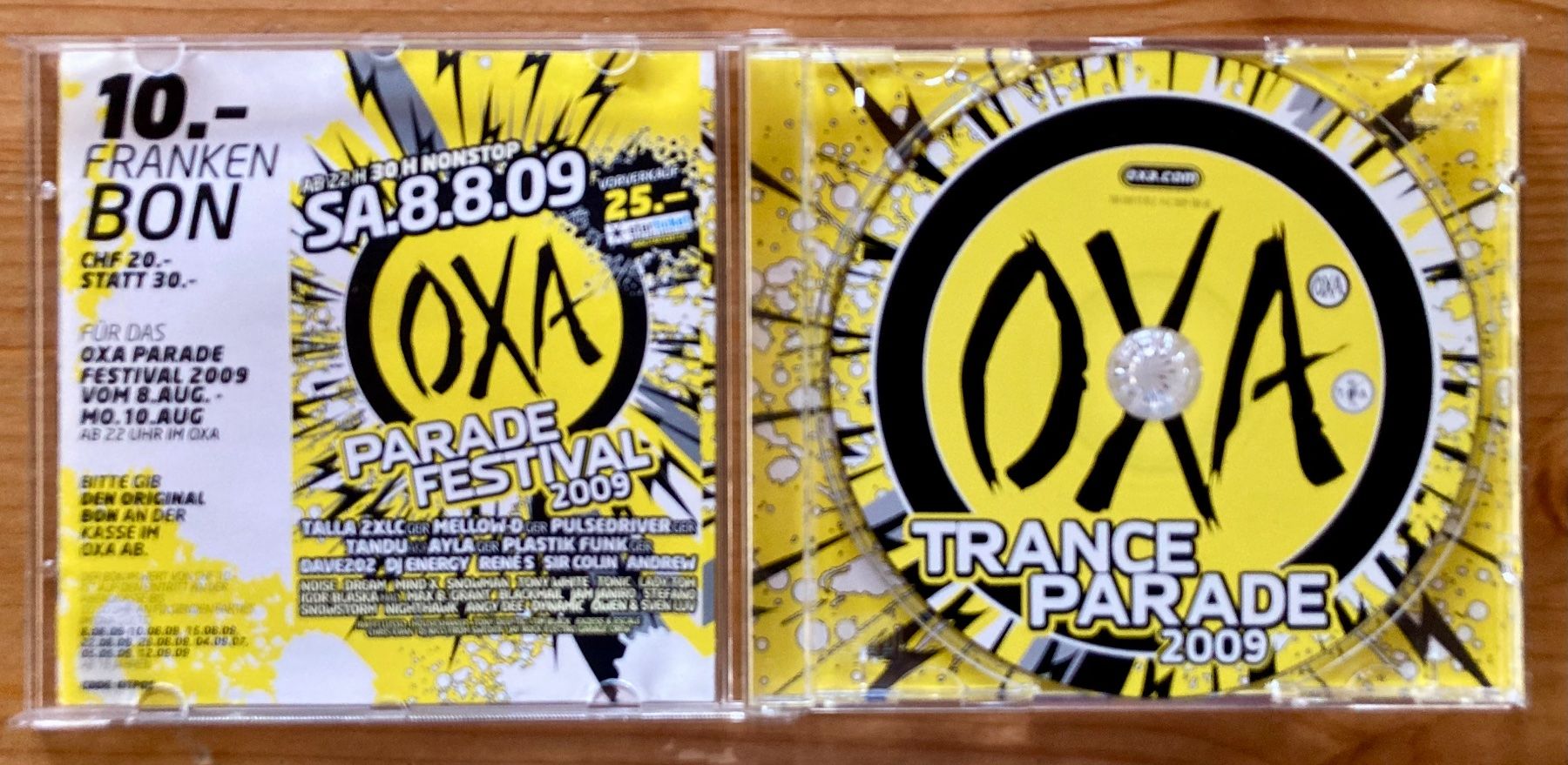 CD: OXA Trance 2009 (TBA Rec., 2009) – Nuovo (secondo la descrizione) da Zürich venduto da Djmotionch 1