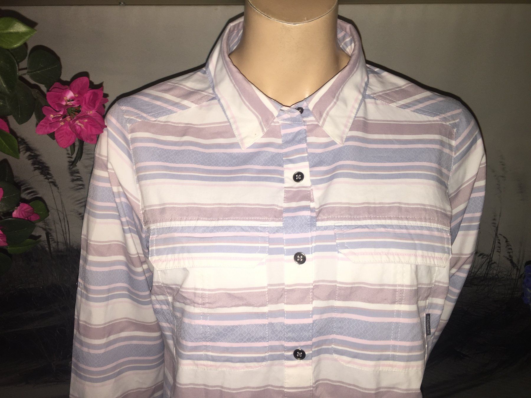 Columbia Camicette: Blouse / Bluse COLUMBIA     Taille / Grosse L – Usato da Cossonay-ville venduto da Super-Price-Quality 1