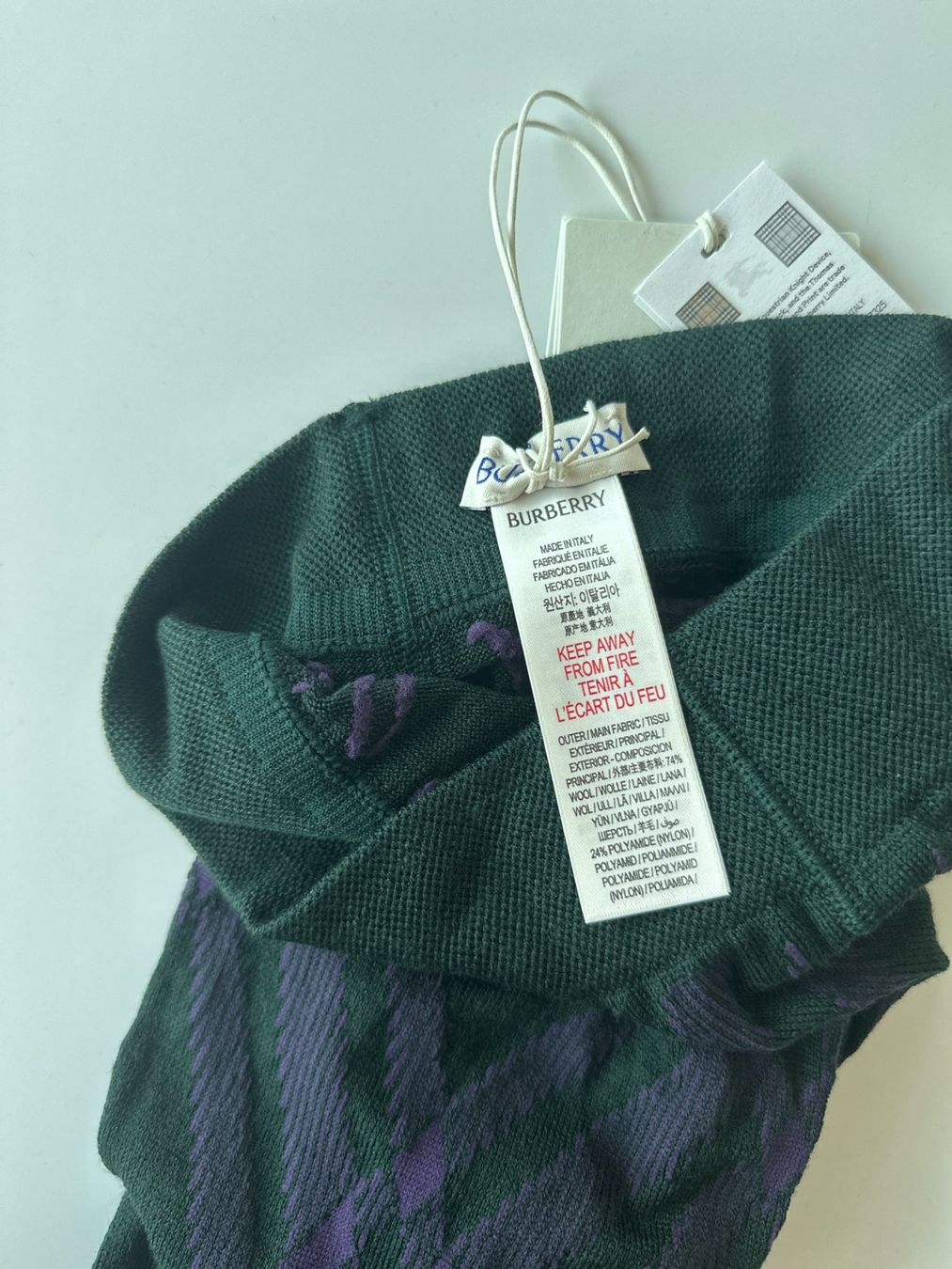 Burberry Calze & Collant: Wool tights Burberry – Nuovo (secondo la descrizione) da Lugano venduto da juledo 1