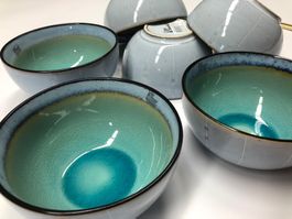 6 Schalen Set / Cosy & Trendy - Giana Blue Bowl 13.5 x 7cm