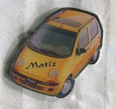 Plaketten & Abzeichen: Daewoo Matiz – Gebraucht aus Basel von Butsch5