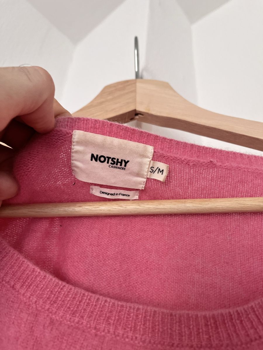 Pulls & Sweat-shirts: NOTSHY Pullover Pink Cashmere Size S/M  – D'occasion à Lausanne par Danash 3