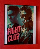 Poster con cornice Fight Club Brad Pitt