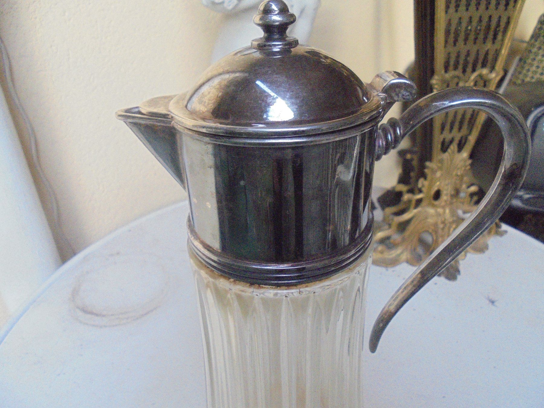 Karaffen: Antike, grosse Karaffe ca. 1940 – Gebraucht aus Camorino von Hunpete 1
