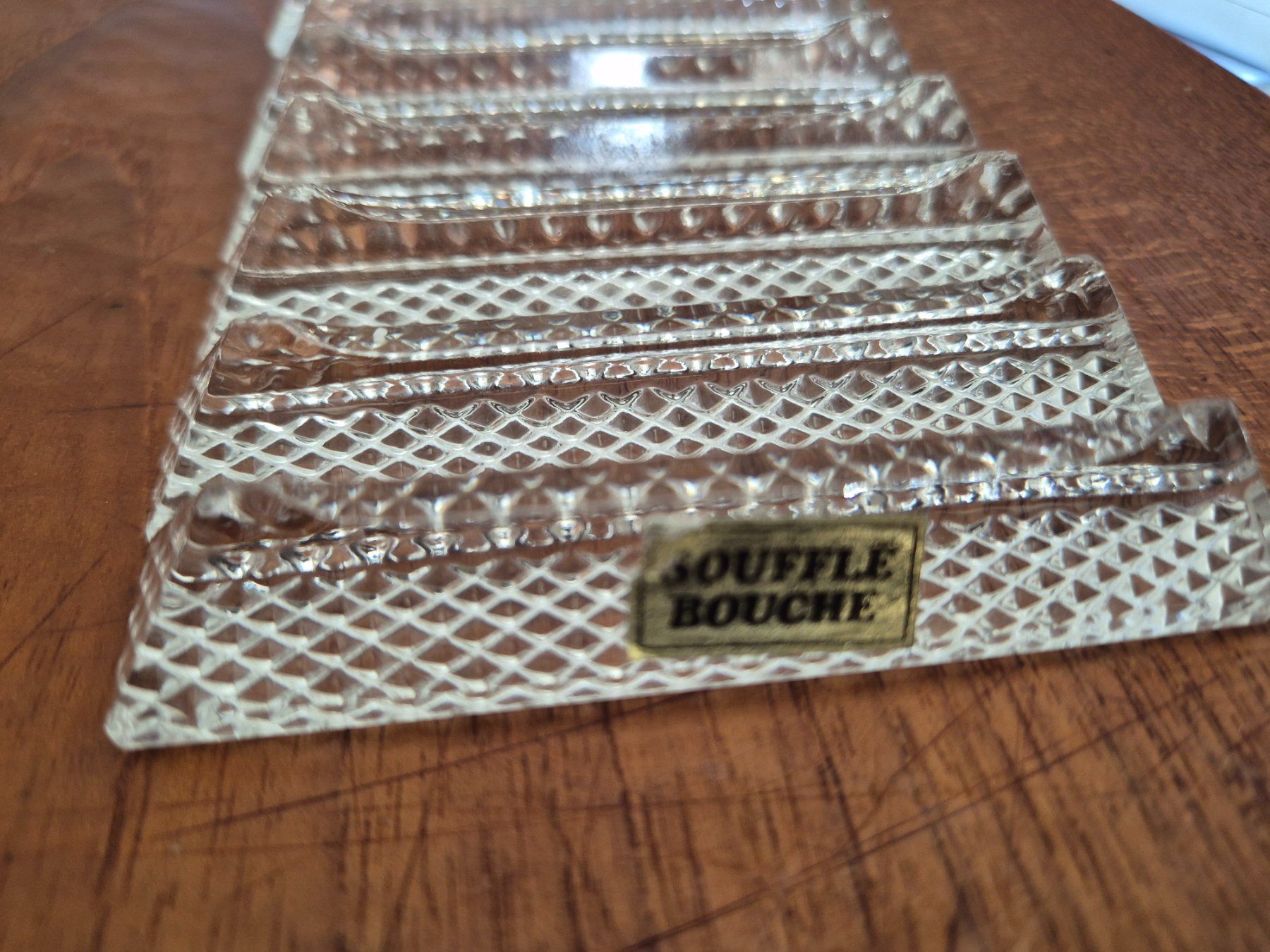 Set di posate: Kristall Messerhalter "Souffle bouche" 7 Stk. – Usato da Bern venduto da aronari 5
