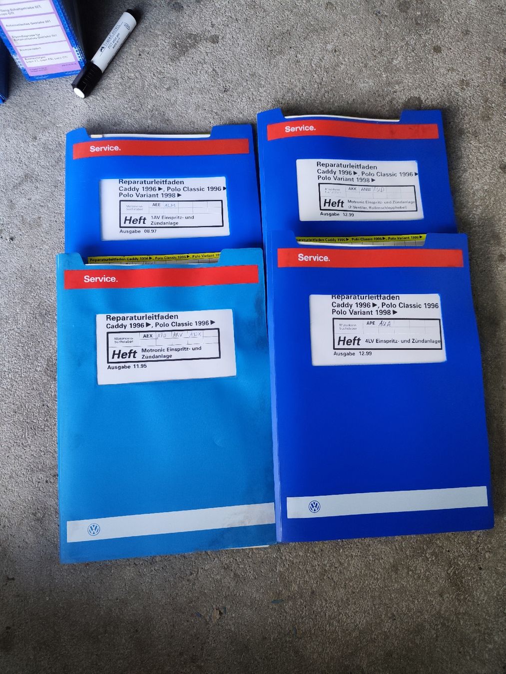 Libri: Werkstatthandbücher VW Polo Classic 1996/ Variant 1998/ 2000 – Usato da Rebstein venduto da andi322 4