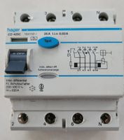 Hager FI-Schutzschalter CD425C, 25A - Top Zustand!