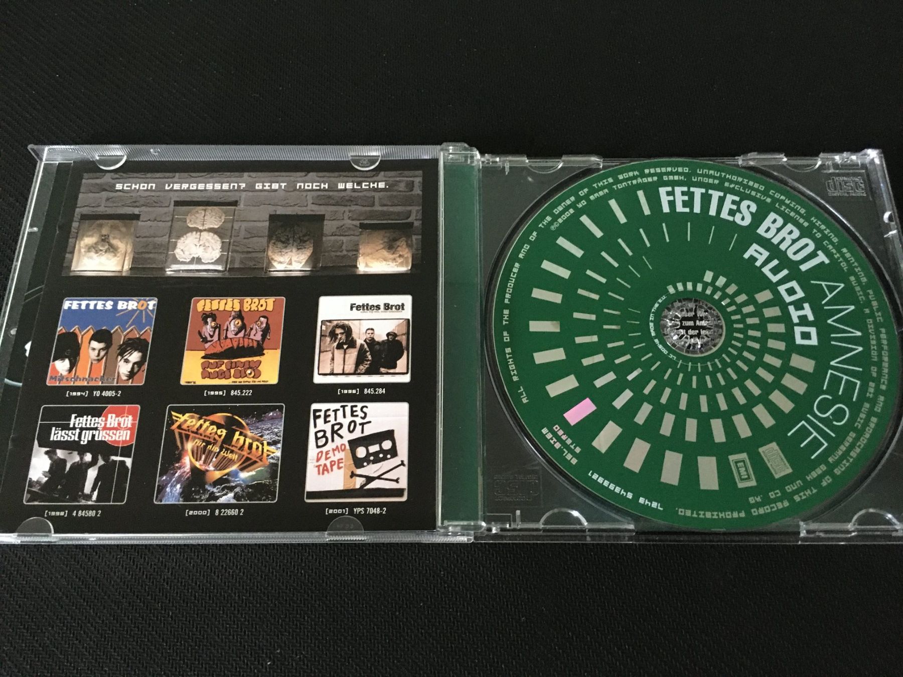 CD: Fettes Brot – Amnesie -CD- – Usato da St.Gallen venduto da MedienJoe 1