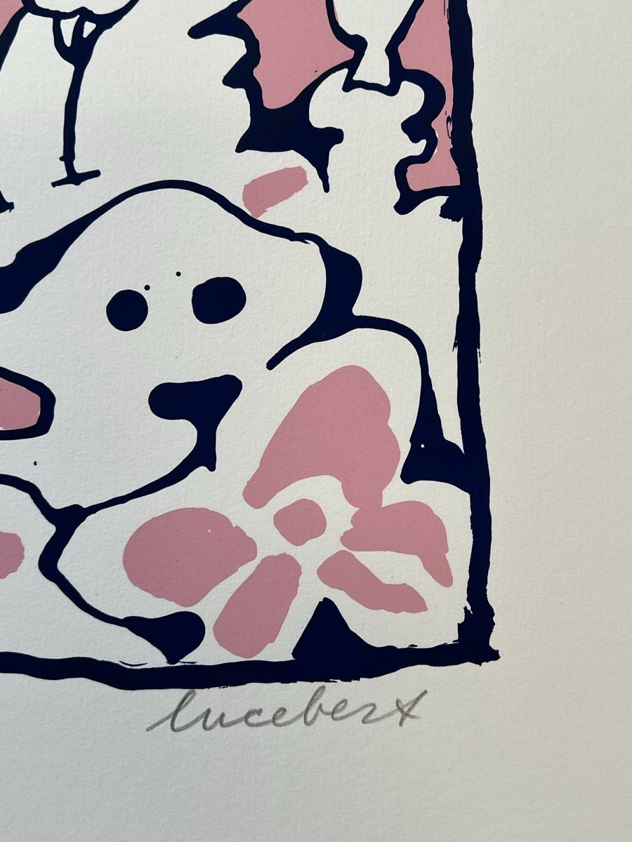 Grafiken & Lithographien: Lucebert Original Serigraphie die Olympiker 1971 – Gebraucht aus Adliswil von bilderboerse-zuerich 2