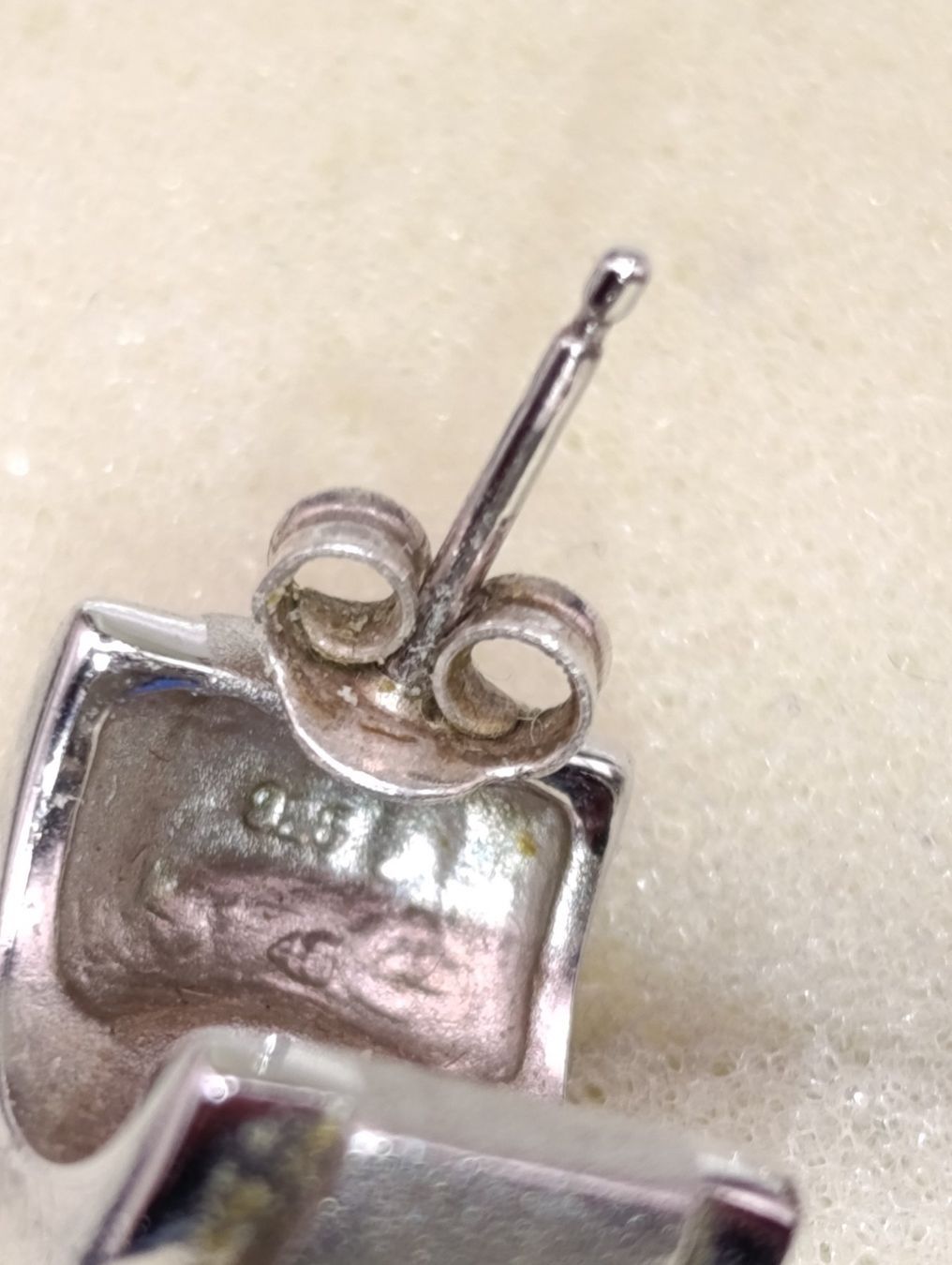 Orecchini pendenti & Orecchini a lobo: Ohrringe Silber 925 mit Saphir – Usato da Stein AR venduto da EvaL056 5