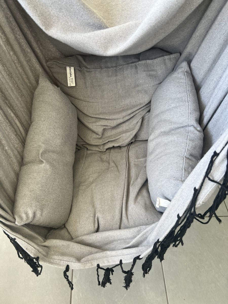 Amache: HangsessHanging Chair with Stand, Grey - Excellent Condition – Nuovo (secondo la descrizione) da Fribourg venduto da pri_b9gq 2