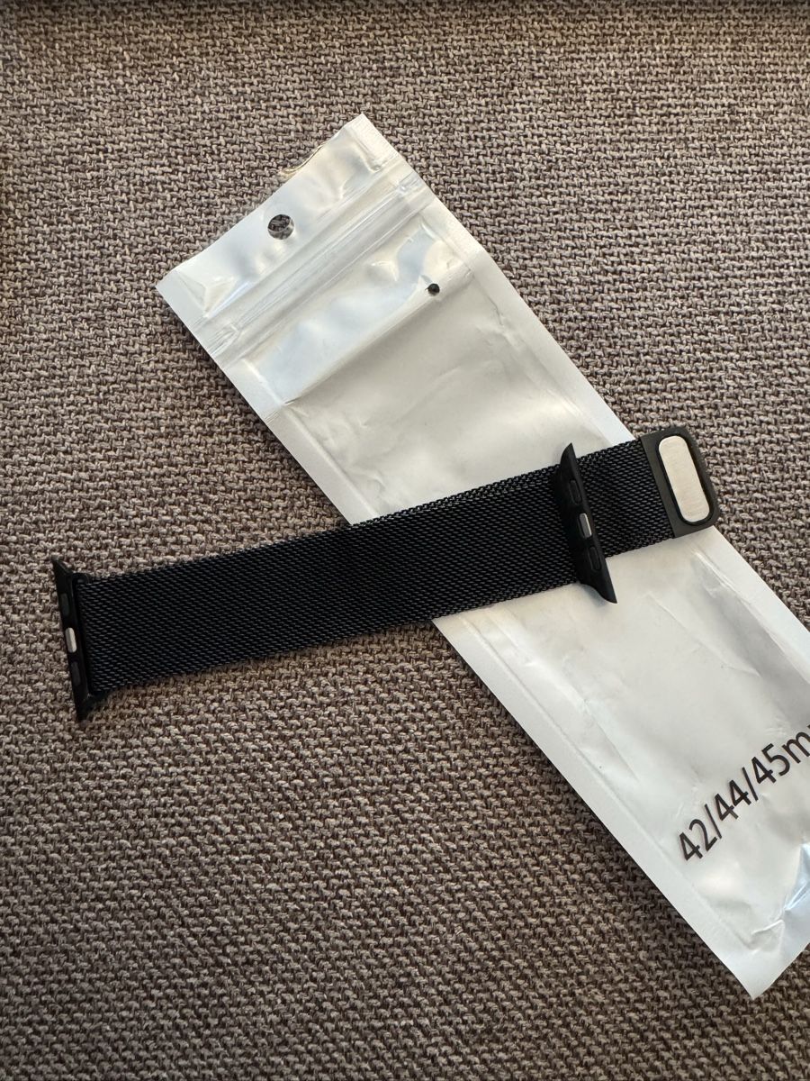 Bracciali & Braccialetti: Apple Watch Band - Millaneise Schwarz – Usato da Baar venduto da Tailanjet 1