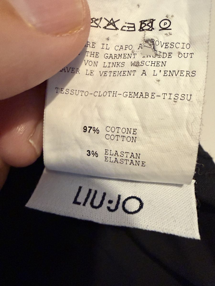 Liu Jo Chemises: Camicia Liu Jo Regular Fit taglia 41 nera cotone elast – D'occasion à Lugano par can_xdd8 3
