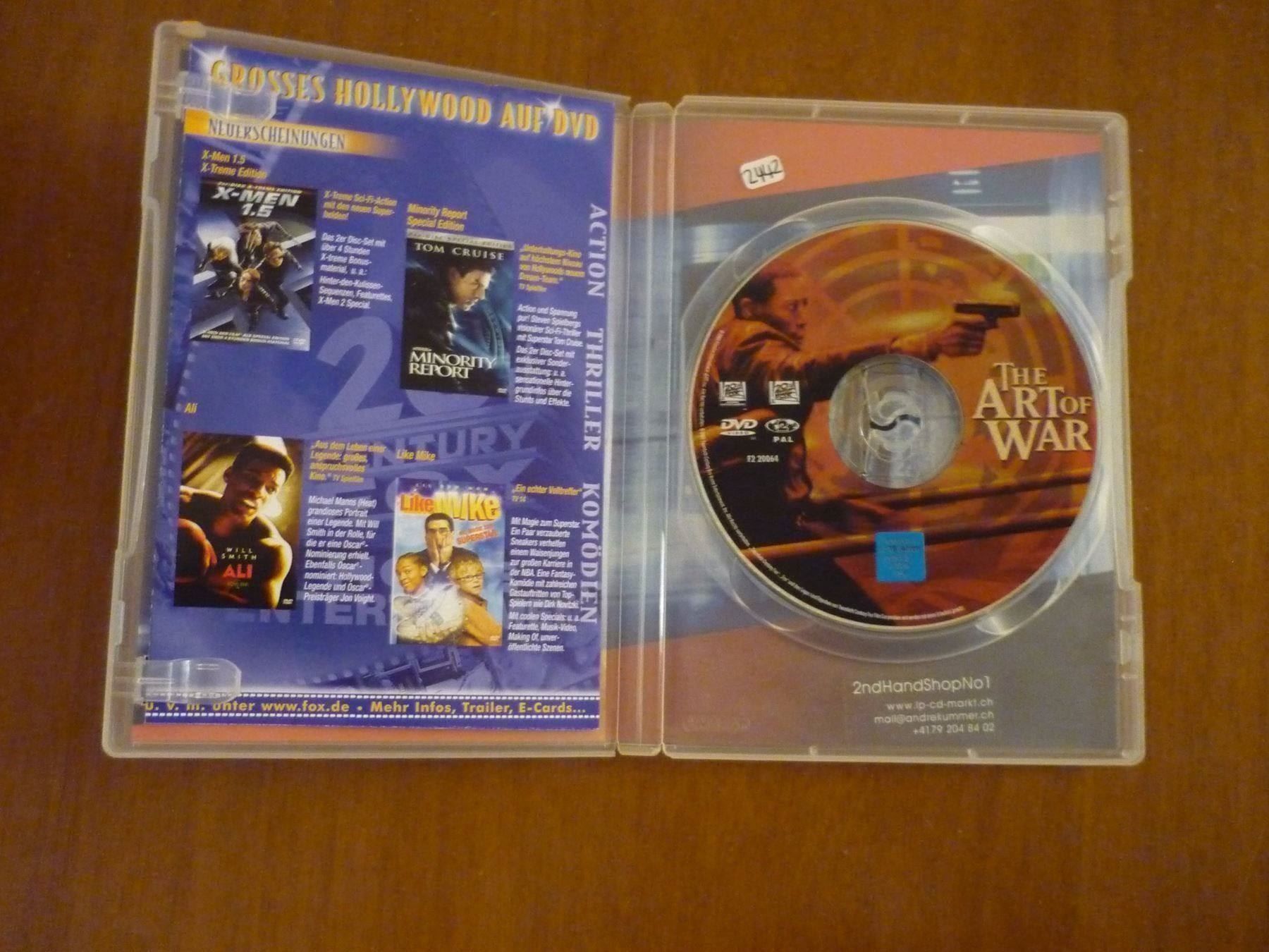 Alle DVDs: The Art of War – Gebraucht aus Erstfeld von Mario_boe0 1