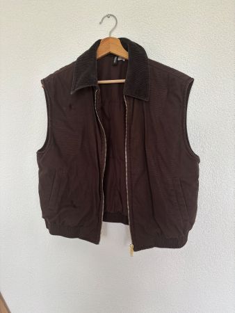 Brauner Weste von H&M Gr. S
