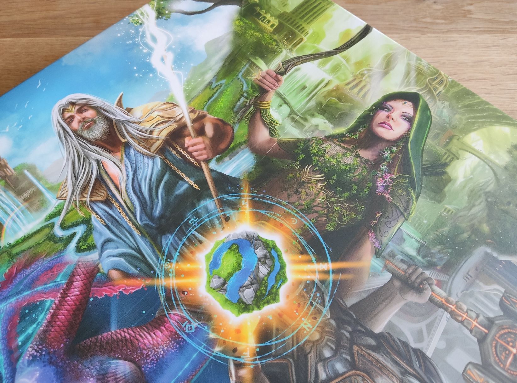 Giochi: 4 Gods - Brettspiel - Asmodee – Usato da Zofingen venduto da Justice79 2