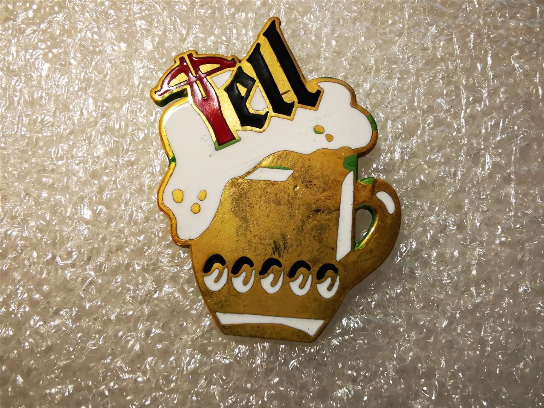 Placchette & Badge: Ansteckpin 26: Tell – Usato da Oppligen venduto da Pin-Fall-Shop