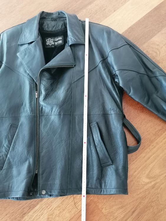 Giacche: Lederjacke, Herren, Gr. L, 79 cm lang – Usato da Kriens venduto da Ricobaby 2
