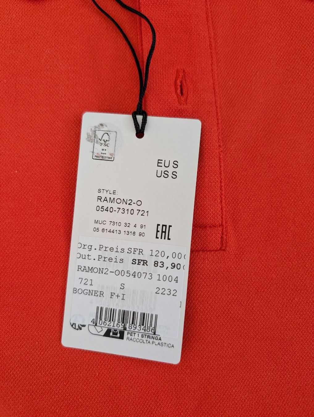 Bogner Magliette Polo: Bogner oolo shirt  – Nuovo e nell'imballaggio originale da Reinach BL venduto da Michelangelo1 4
