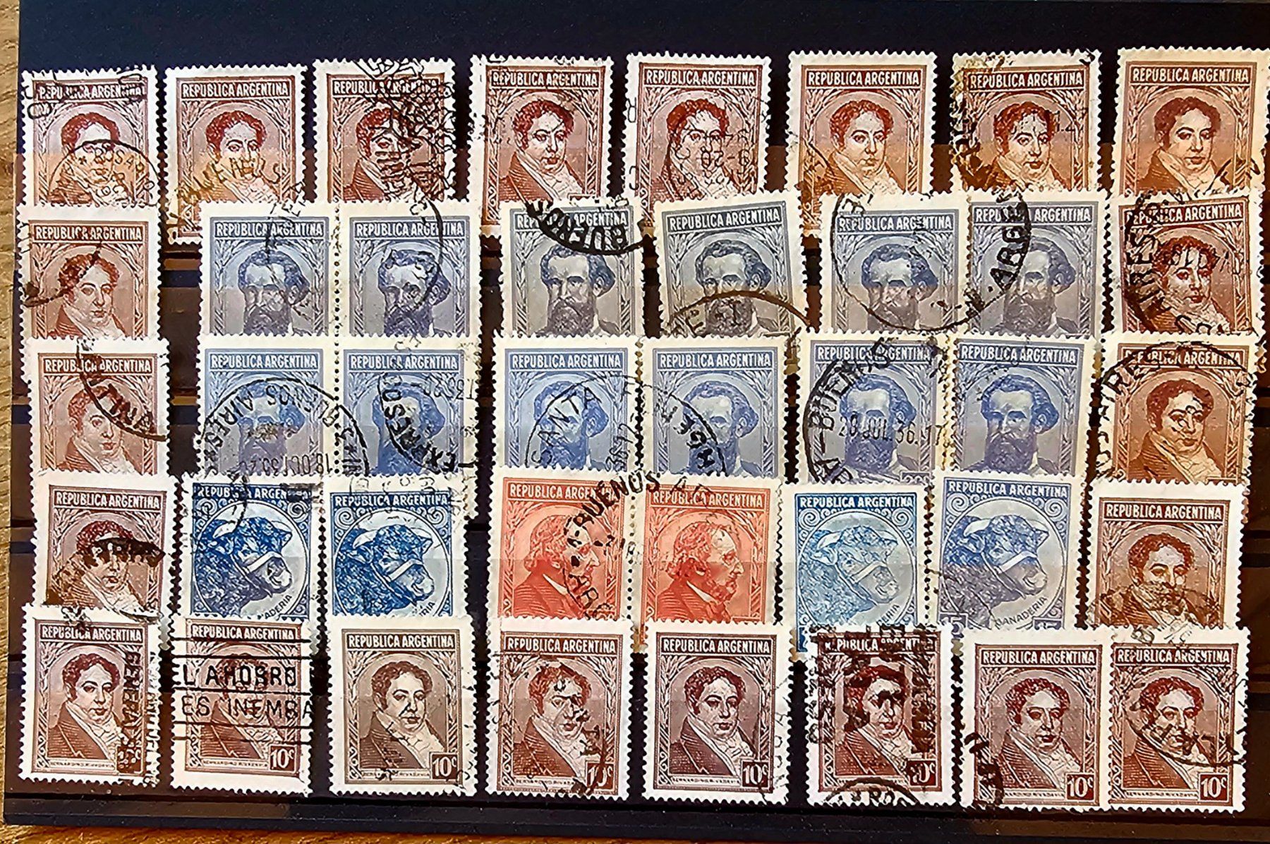 Tutti i francobolli: ARGENTINA ARGENTINIEN Briefmarken  gest. – Usato da Les Valettes venduto da Nuba1