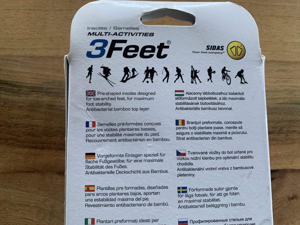 Scarpe da donna: Sodas Einlegesohlen 3Feet Low Arch Multi-Activities Gr 35 36 – Usato da Horw venduto da dreamsofacid 5
