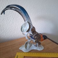 Porzellan Figur, Vogel, Paradiesvogel, Rosenthal
