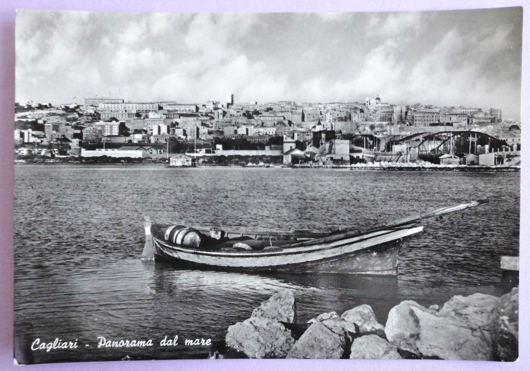 Cartoline postali: Cagliari - Panorama dal mare – Usato da Fétigny venduto da Billy2miny