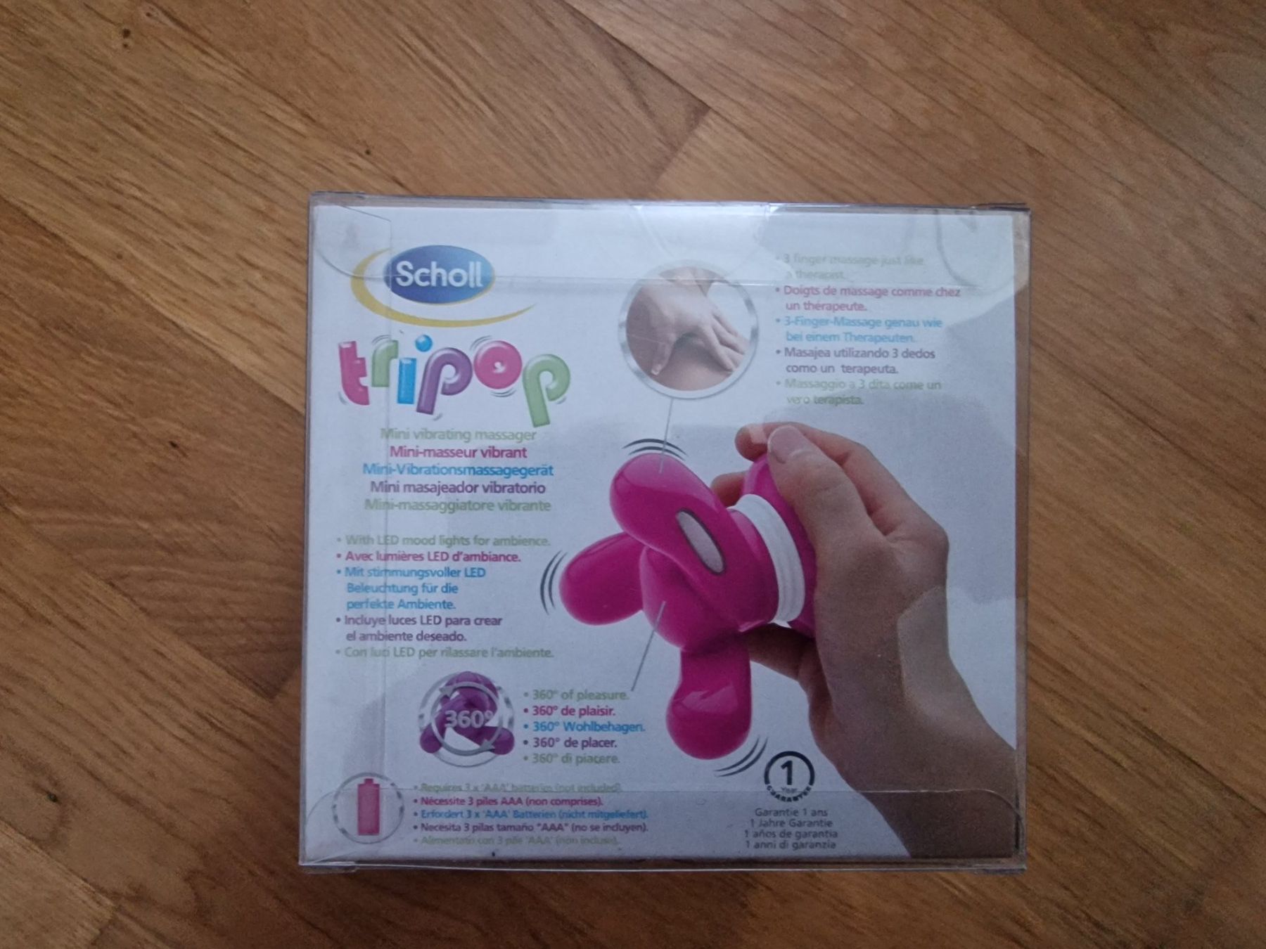 Scholl Massagegeräte: Scholl Tripop Mini Massagegerät neuwertig – Neu (gemäss Beschreibung) aus Gossau SG von lad_pwg5 2