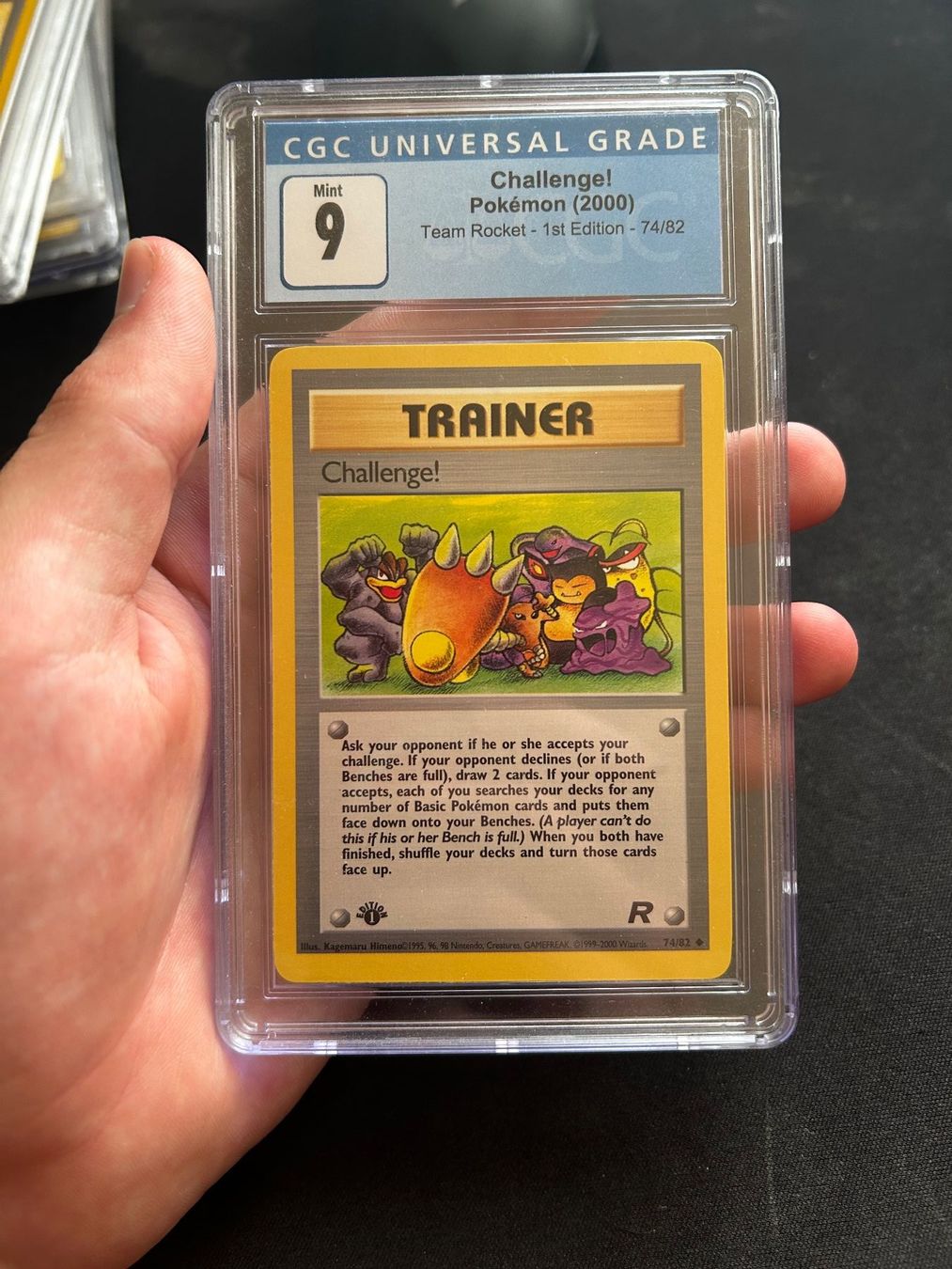 Pokémon Carte collezionabili: CGC 9 - Challenge! Trainer 1st Edition - ENGLISH – Usato da Büsserach venduto da Cyr-cyr