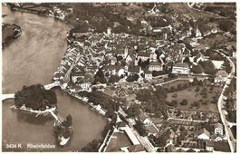 Rheinfelden AG Flugaufnahme Nr.3434k  ,  ca.1940