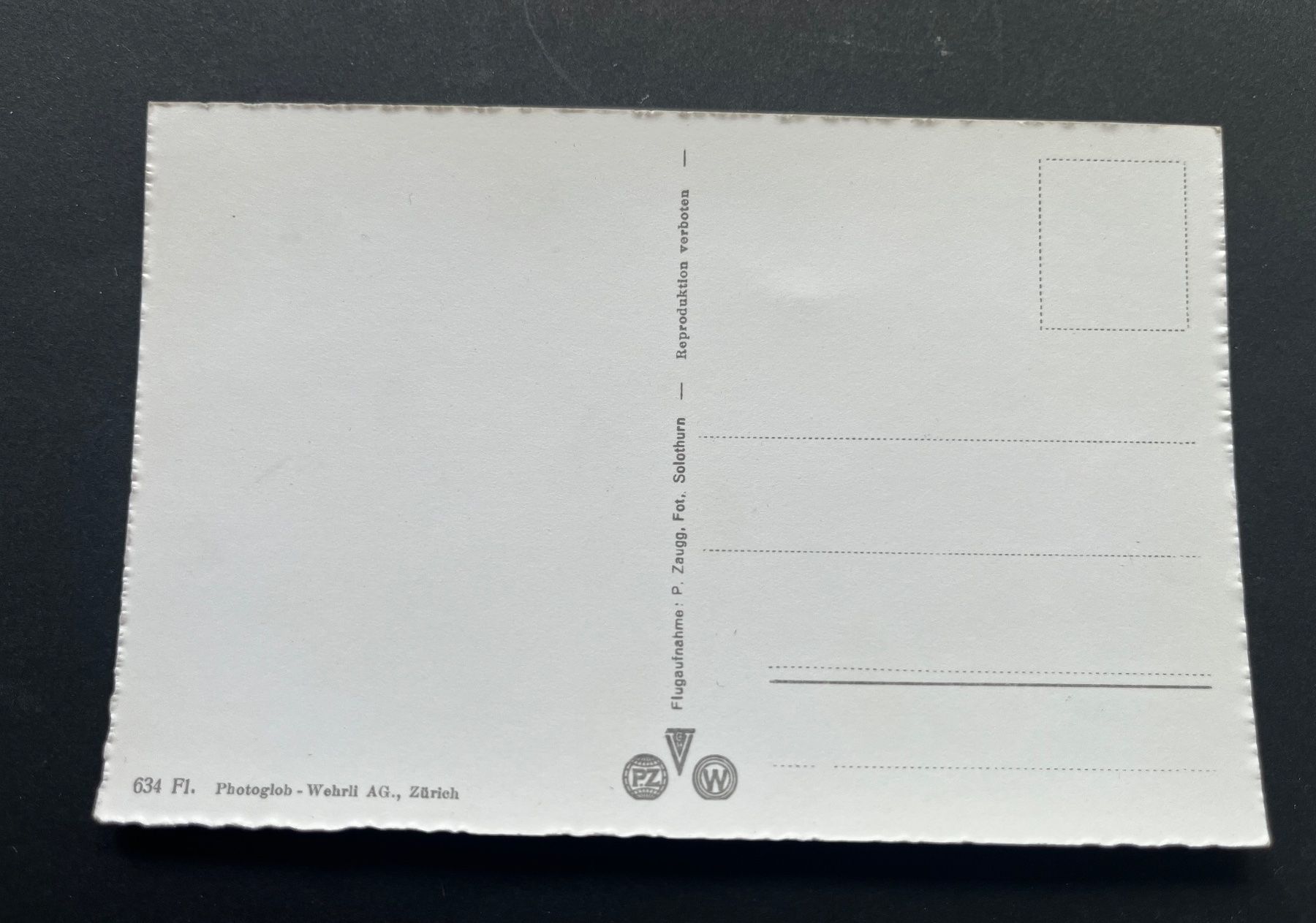 Cartoline postali: Burgdorf BE / Flugaufnahme, ca. 1950 – Usato da Ostermundigen venduto da DaxKarten-75 1