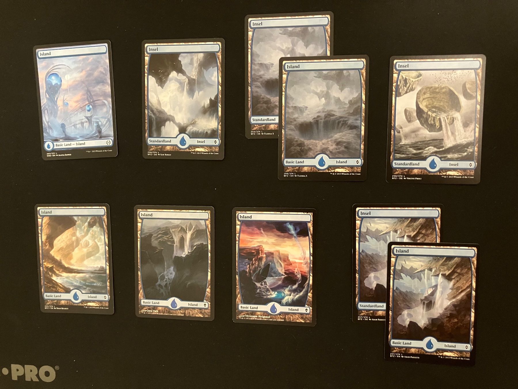 Karten: MTG Full Art Lands – Gebraucht aus luzern von rammdave 1