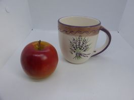 Terres et Couleurs grande tasse à thé peinte à la main