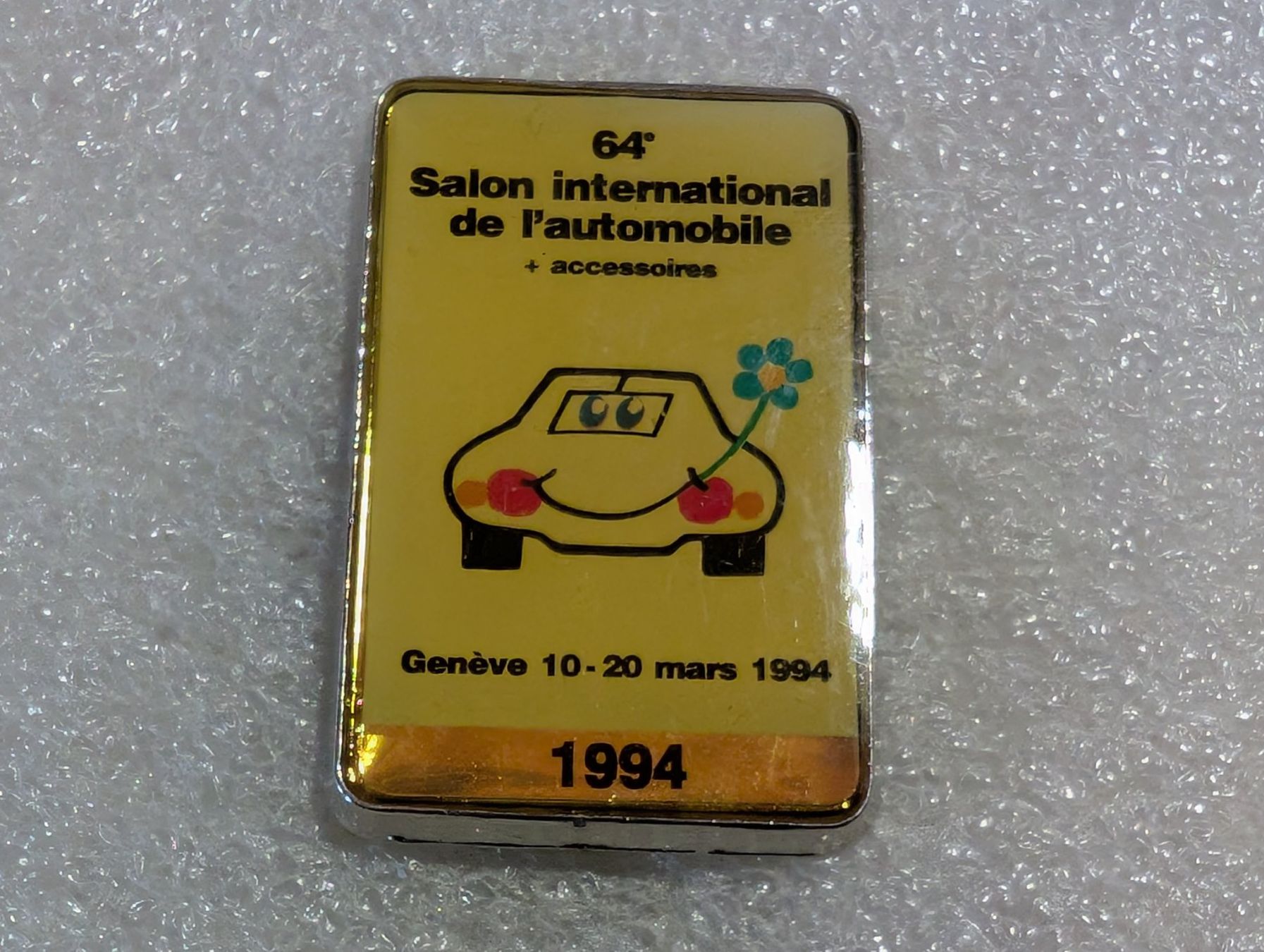 Placchette & Badge: Ansteckpin 97: Autosalon Geneve – Usato da Oppligen venduto da Pin-Fall-Shop