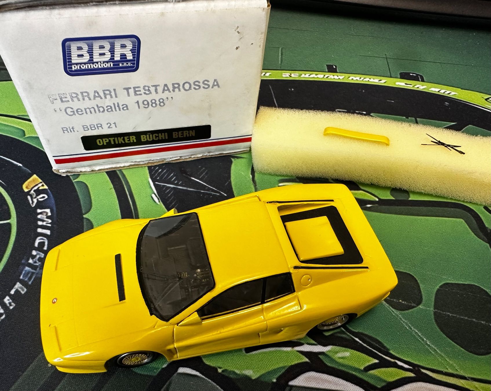 BBR Models Modellini d'auto: BBR Ferrari Testarossa 1988 1:43 mit OVP – Nuovo (secondo la descrizione) da Sennwald venduto da HARO-Import
