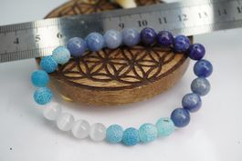 Armband Kugel gemischt   Blau  ab 1.- Auktion
