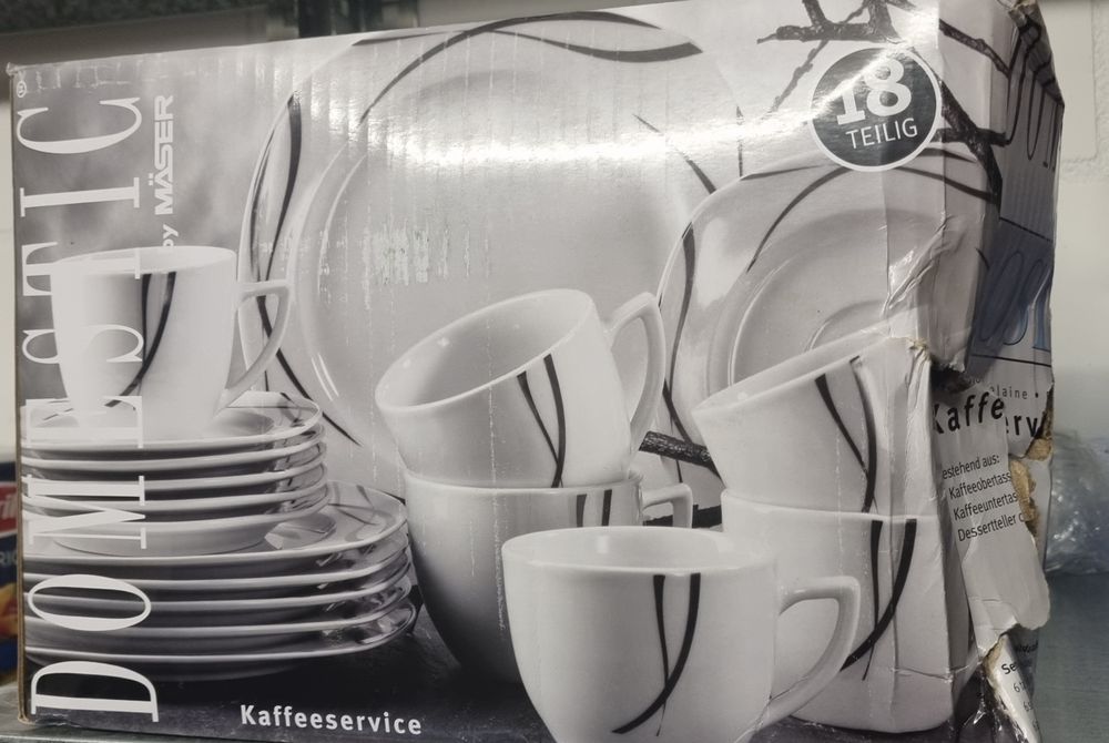 GOWI Kinder Kaffeeservice 18-tlg. - Spielzeug Für Kinderküche