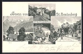 Litho St. Beatenberg, St. Beatushöhle, 